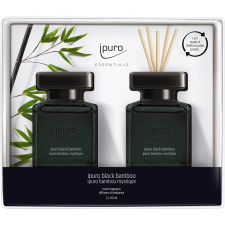 Ipuro illatosító szett Essantials Black Bamboo 2 x 50 ml gyertya