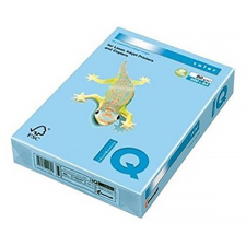 IQ Fénymásolópapír színes IQ Color A/4 160 gr pasztell közép kék MB30 250 ív/csomag fénymásolópapír