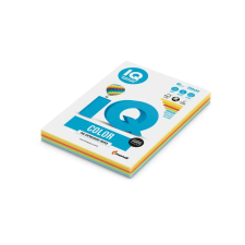 IQ Másolópapír, színes, A4, 80g. vegyes színek IQ 4x25ív/csomag, intenzív, 4 klf. szín fénymásolópapír