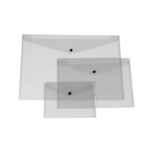 Iratgyűjtő tasak A/5 patentzáras fekvő Q-Connect 225x165mm átlátszó naptár, kalendárium