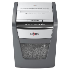  Iratmegsemmisítő, konfetti, 50 lap, REXEL, &quot;Optimum AutoFeed+ 50X&quot; iratmegsemmisítő