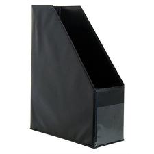  Iratpapucs, PVC, 95 mm, VICTORIA OFFICE, fekete irattartó