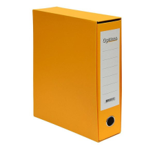 Iratrendező tokos OPTIMA A/4 sárga irattartó