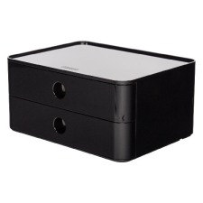 Irattartó HAN Allison smart box plus 2 fiókos fekete irattartó