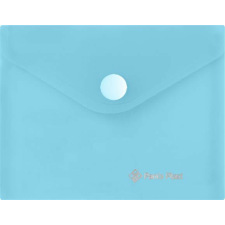  Irattartó tasak, A7, PP, patentos, 160 mikron, PANTA PLAST, pasztellkék irattartó