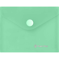  Irattartó tasak, A7, PP, patentos, 160 mikron, PANTA PLAST, pasztellzöld irattartó
