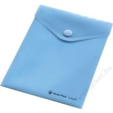 Irattartó tasak, A7, PP, patentos, PANTA PLAST, pasztell kék (INP410005303) irattartó