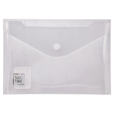  Irattartó tasak BiroTime A/6 patentos áttetsző irattartó