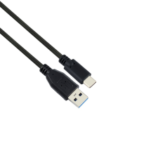 IRIS CX-143 USB-A apa - USB-C apa 3.1 Adat és töltőkábel - Fekete (1m) kábel és adapter