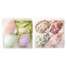 IRIS Dekor Tojás 4db Csipkés - Véletlenszerű szín (68830) party kellék