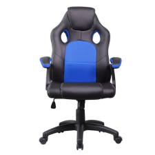 IRIS GCH102BK fekete / kék gamer szék forgószék