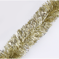 IRIS Karácsonyi lapocskás boa 9x200cm - Arany (445531) party kellék