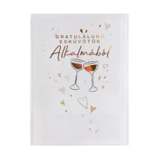 IRIS képeslap gratuláció esküvő 13*19 cm party kellék
