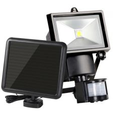 IRIS MSL-016W-SBL napelemes mozgásérzékelő reflektor kültéri világítás