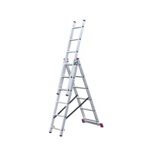  Iris Tools HL-300 3X6 lépcsős alumínium állólétra 3,1 méter létra és állvány