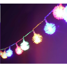 IRIS Zúzmara alakú 3cm/10m/több színű/80db LED-es/USB-s fénydekoráció (314-17) karácsonyfa izzósor