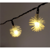 IRIS Zúzmara alakú 3cm/12m/IPX3 szabványos/meleg fehér/100db LED-es/napelemes fénydekoráció  (315-07) (315-07)