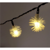 IRIS Zúzmara alakú 3cm/6m/IPX3 szabványos/meleg fehér/30db LED-es/napelemes fénydekoráció  (315-04) (315-04)