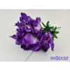  Írisz 9 ágú csokor 50 cm - Lila
