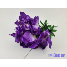  Írisz 9 ágú csokor 50 cm - Lila dekoráció