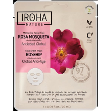 Iroha Nature Global Anti Age Rosehip, 1 db arcpakolás, arcmaszk