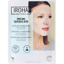 Iroha Nature Peeling Glycolic Acid, 1 db arcpakolás, arcmaszk