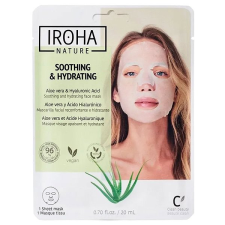 Iroha Nature Soothing and Hydrating, 1 db arcpakolás, arcmaszk