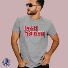  Iron Maiden - logó férfi póló