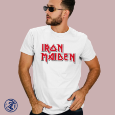 Iron Maiden - logó férfi póló férfi póló