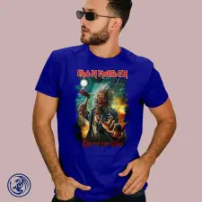  Iron Maiden - Run For Your Lives férfi póló férfi póló