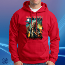 Iron Maiden - Run For Your Lives Unisex Kapucnis pulóver ajándéktárgy