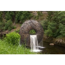  Iron Waterfall öntapadós tapéta, 200 x 150 cm tapéta, díszléc és más dekoráció