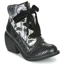 Irregular Choice Csizmák SCARPER Fekete 42 női csizma, bakancs