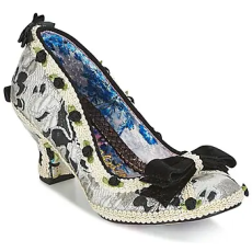 Irregular Choice Félcipők BISH BASH BOW Ezüst 37