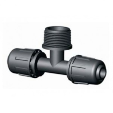 IRRITEC PE T idom külső menettel 16x3/4kx16 öntözéstechnikai alkatrész