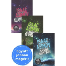 Isaac Asimov Asimov Alapítvány könyvtrilógiája a Gabo kiadótól ajándékkönyv