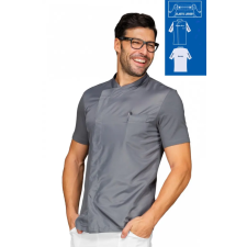 isacco FRANKLIN - Super Dry + Jersey szakácskabát - szürke munkaruha
