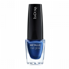 IsaDora Metallic Nail Glow Purple Passion Körömlakk 6 ml körömlakk