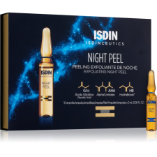 Isdin Isdinceutics Night Peel hámlasztó peeling szérum ampullákban 10x2 ml arcszérum