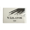 iskola Vázlatfüzet famentes fehér lapokkal B/4-es méret