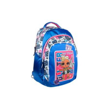 Iskolatáska, LOL Surprise Glitter lámpákkal, kék, 47 cm iskolatáska