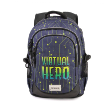 Iskolatáska Virtual Hero 44 cm Multicolor iskolatáska