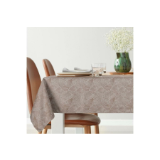 Isla banánlevél mintás jacquard asztalterítő Sötét bézs 140x180 cm party kellék