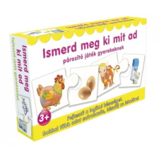 Ismerd meg ki mit ad párosító játék logikai játék