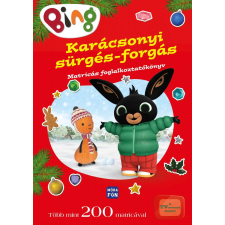 ismeretlen - Bing. Karácsonyi sürgés-forgás. Matricás foglalkoztatókönyv gyermek- és ifjúsági könyv