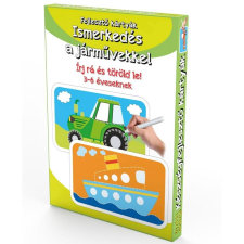  Ismerkedés a járművekkel fejlesztő kártyák - 3-6 éveseknek kreatív és készségfejlesztő