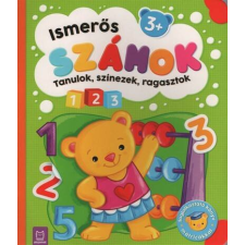  Ismerős számok - Tanulok, színezek, ragasztok gyermek- és ifjúsági könyv