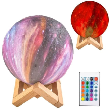 ISO Színes Hold lámpa, 15 cm, 16 szín világítás