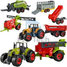 Iso Trade Farm - mezőgazdasági munkagép készlet 6db autópálya és játékautó