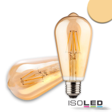 ISOLED E27 Vintage Line LED ST64 fényforrás, 8 W, ultra meleg fehér, dimmelheto izzó